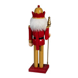 San Francisco 49ers 12" Wooden Nutcracker Statue