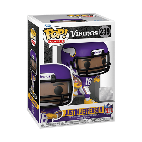 Justin Jefferson Minnesota Vikings Funko Pop #239 Vinyl Figure