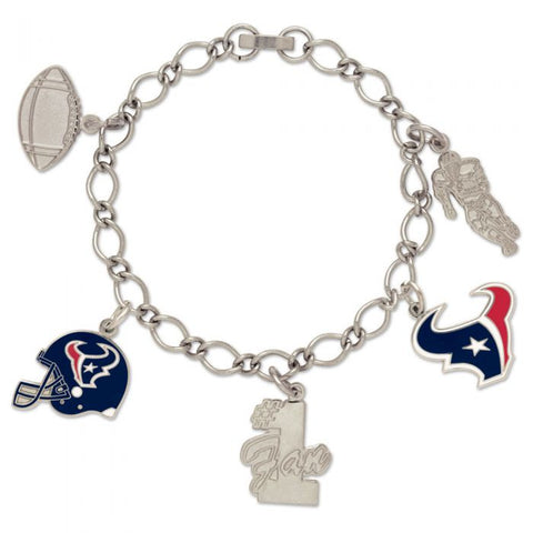 Houston Texans Bracelet W/Charm Jewelry Carded