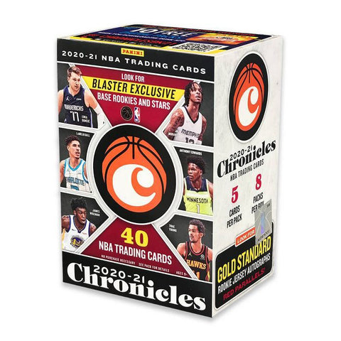 2021 Panini NBA Chronicles Basketball Trading Card Blaster Box