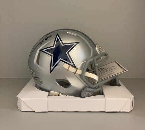 CeeDee Lamb Dallas Cowboys Autographed Speed Mini Helmet