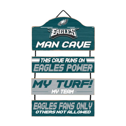 Philadelphia Eagles  Man Cave Dangle Sign