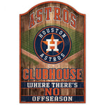 Houston Astros Wood Sign