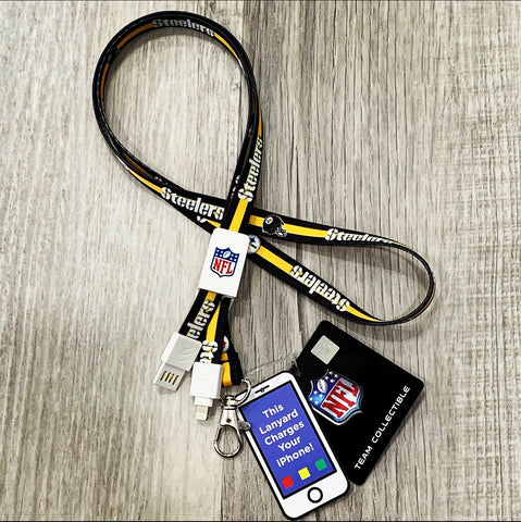 Pittsburgh Steelers Charging Lanyard