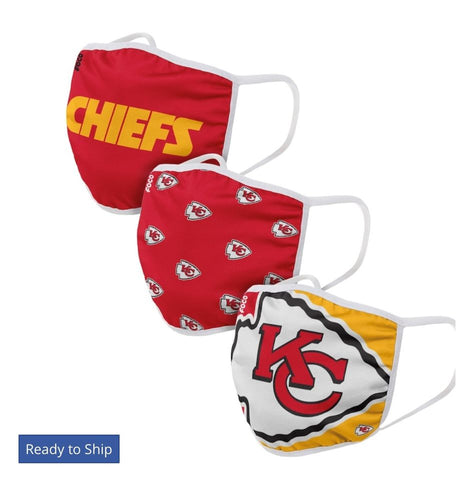 Kansas City Chiefs Adult Face Covering