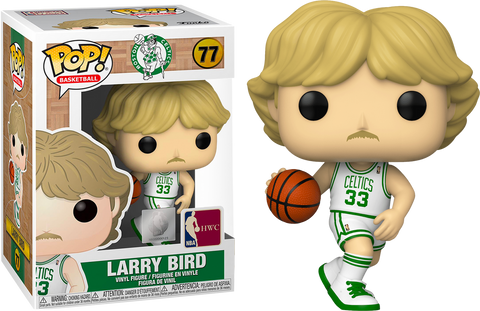 Funko NBA Boston Celtics POP! Basketball Larry Bird Vinyl Figure White Uniform